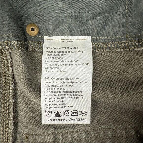 Outdoor Research Performance Pants Men's 38 Green Goldbar Canvas Outdoor Hiking - Picture 6 of 10